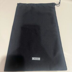 Prada shoe bag with string
